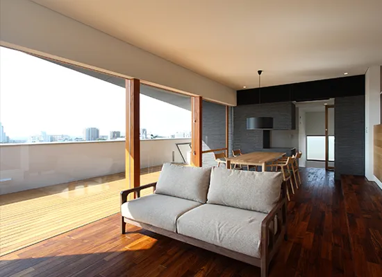 O様邸 リビング