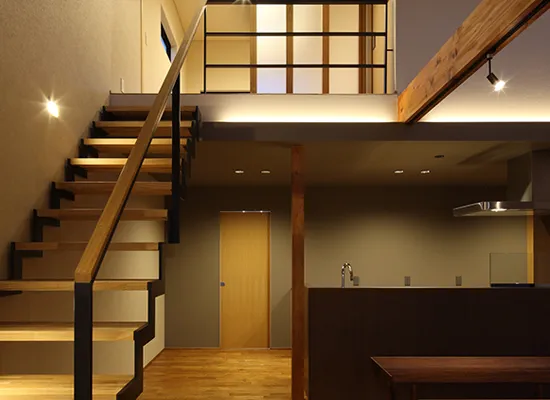 A様邸 階段