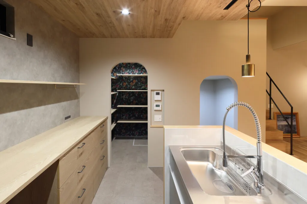 中野町の家 キッチン