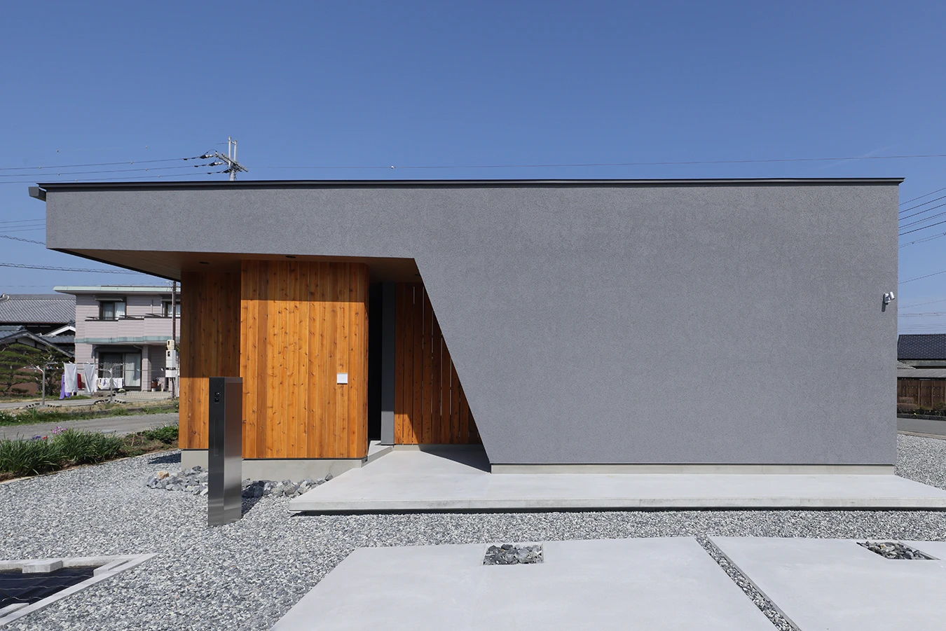 広渡の家 - flat house with a court yard(サムネイル)