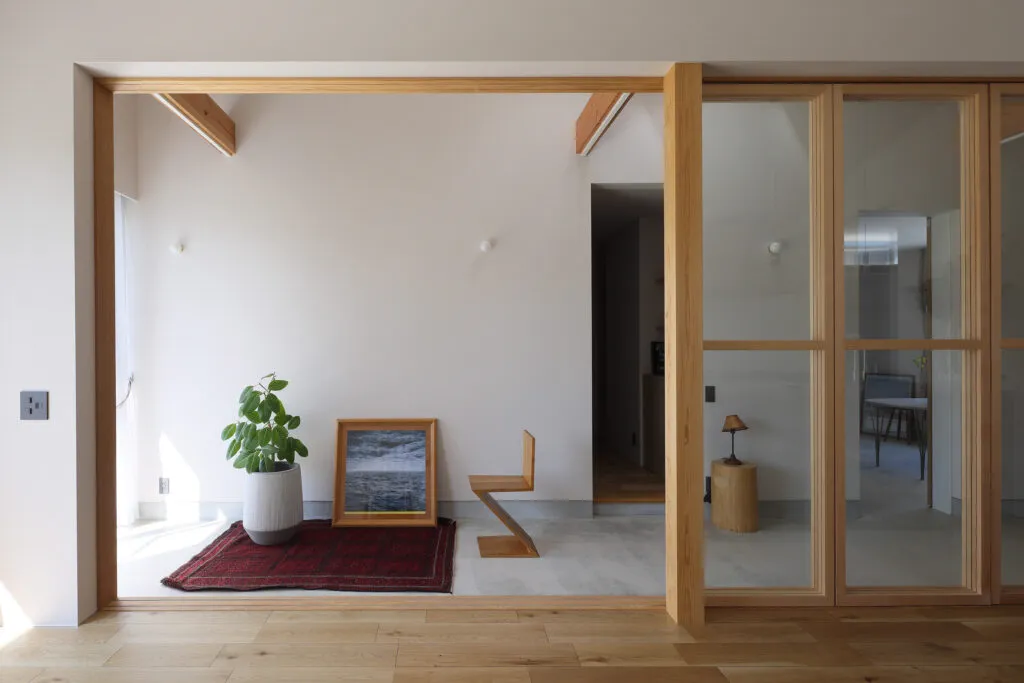 山・畑・郷里の風景と暮らす 部屋