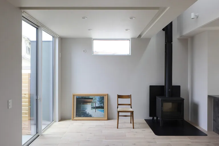 垂井の家 リビング